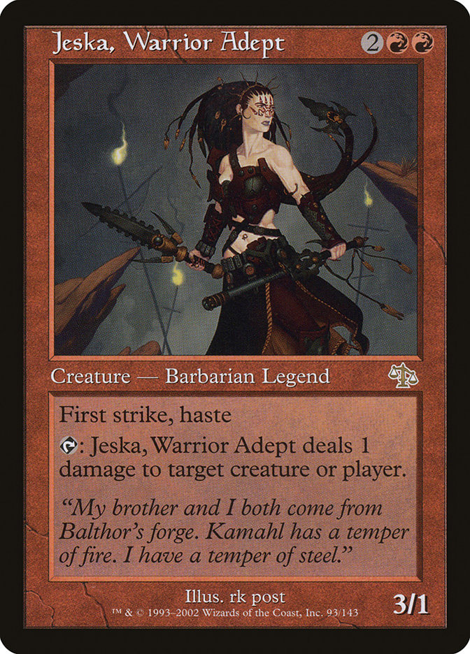 Jeska, Warrior Adept [Judgment] | Good Games Modbury