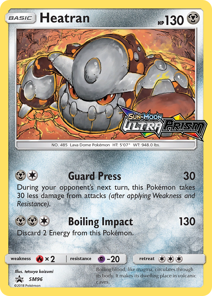 Heatran (SM96) [Sun & Moon: Black Star Promos] | Good Games Modbury