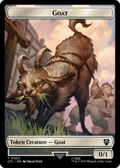 Bird // Goat Token [The Lord of the Rings: Tales of Middle-Earth Commander Tokens] | Good Games Modbury