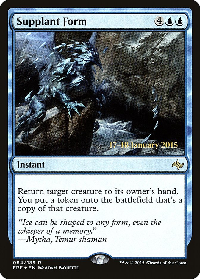 Supplant Form [Fate Reforged Prerelease Promos] | Good Games Modbury