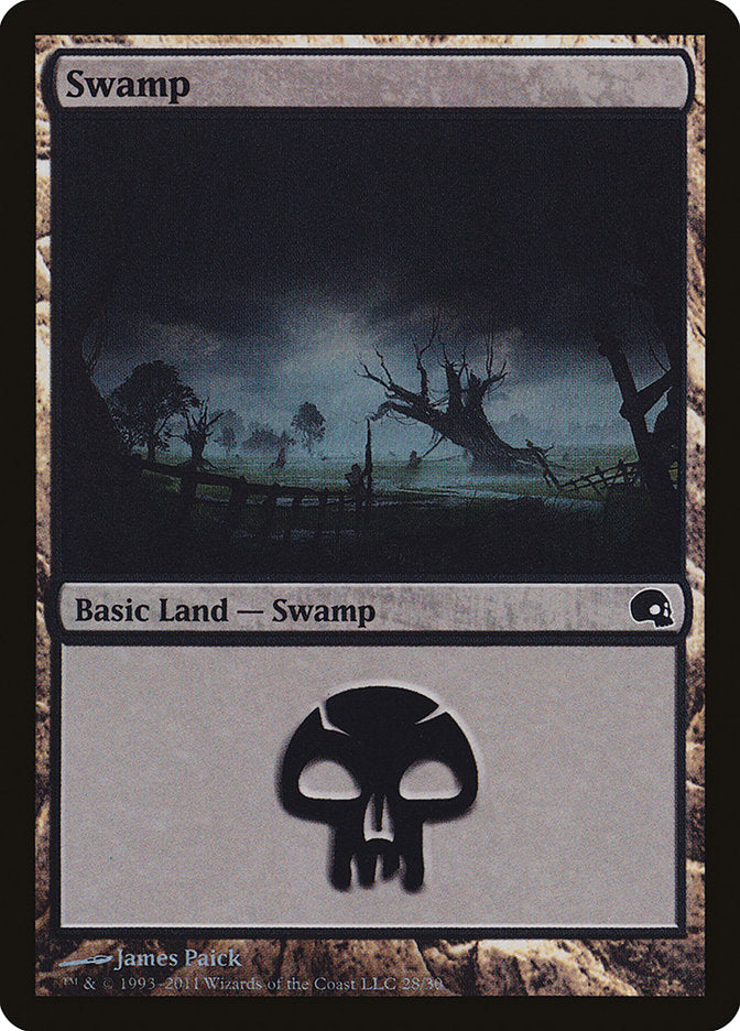 Swamp (28) [Premium Deck Series: Graveborn] | Good Games Modbury