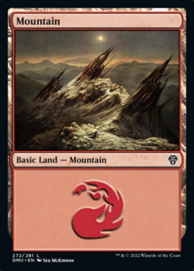 Mountain (272) [Dominaria United] | Good Games Modbury