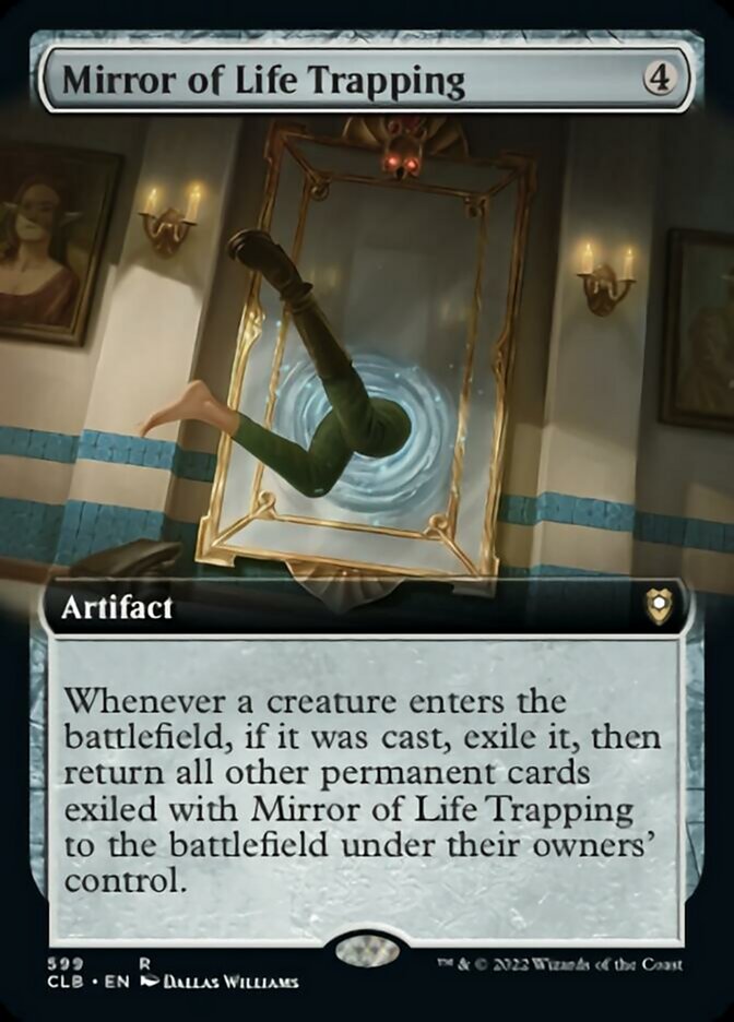 Mirror of Life Trapping (Extended Art) [Commander Legends: Battle for Baldur's Gate] | Good Games Modbury