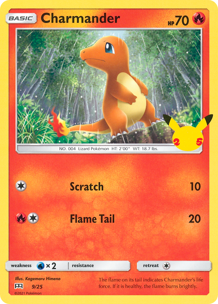 Charmander (9/25) [McDonald's 25th Anniversary] | Good Games Modbury