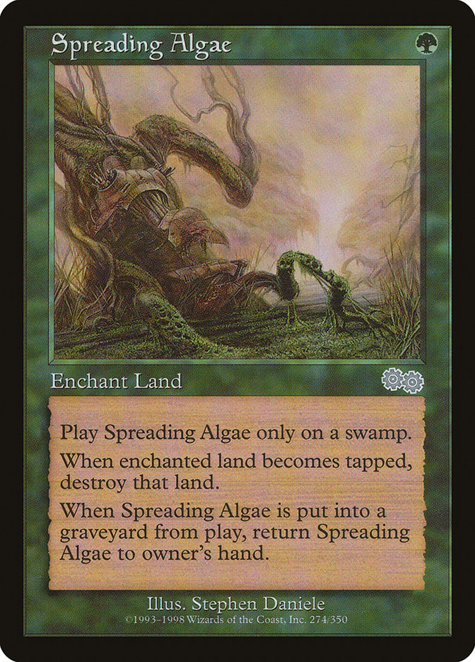 Spreading Algae [Urza's Saga] | Good Games Modbury