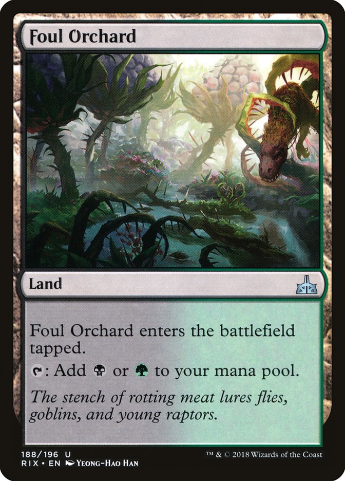 Foul Orchard [Rivals of Ixalan] | Good Games Modbury