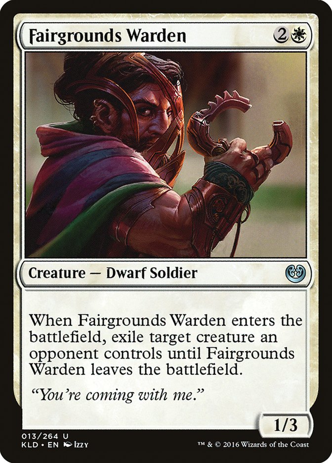 Fairgrounds Warden [Kaladesh] | Good Games Modbury