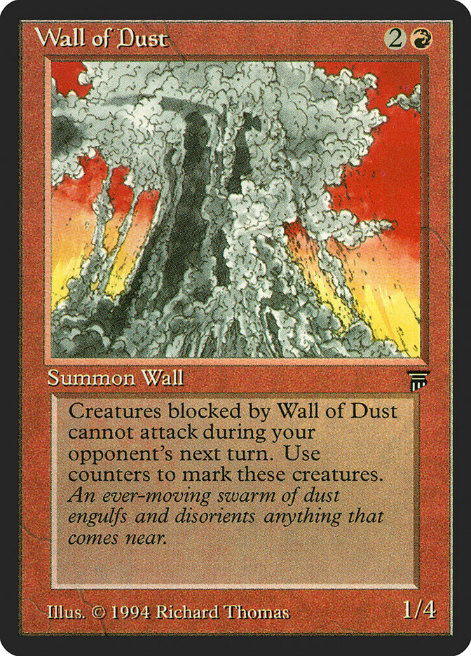 Wall of Dust [Legends] | Good Games Modbury