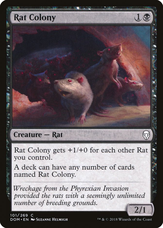 Rat Colony [Dominaria] | Good Games Modbury