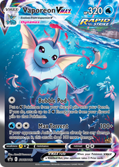 Vaporeon VMAX (SWSH182) (Jumbo Card) [Sword & Shield: Black Star Promos] | Good Games Modbury