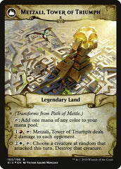 Path of Mettle // Metzali, Tower of Triumph [Rivals of Ixalan Prerelease Promos] | Good Games Modbury