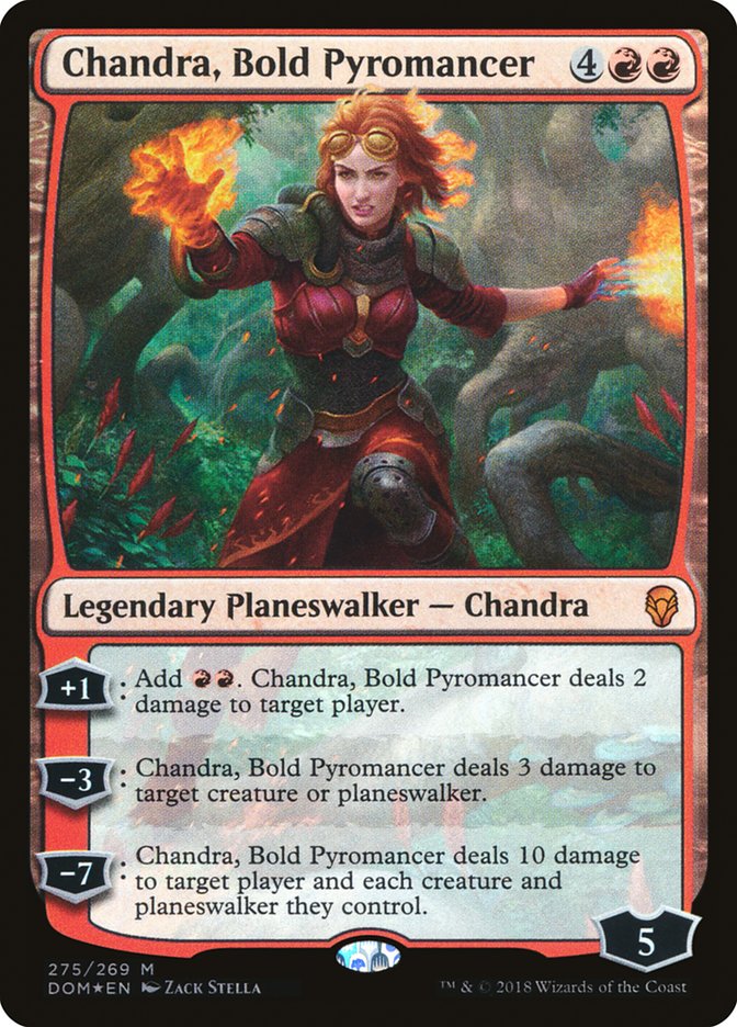 Chandra, Bold Pyromancer [Dominaria] | Good Games Modbury