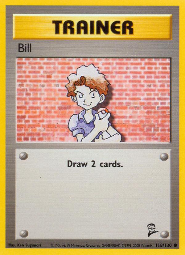 Bill (118/130) [Base Set 2] | Good Games Modbury