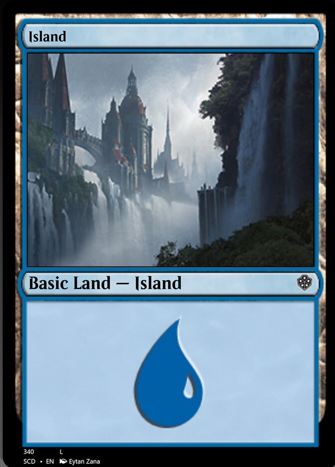 Island (340) [Starter Commander Decks] | Good Games Modbury