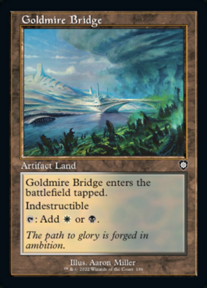 Goldmire Bridge (Retro) [The Brothers' War Commander] | Good Games Modbury