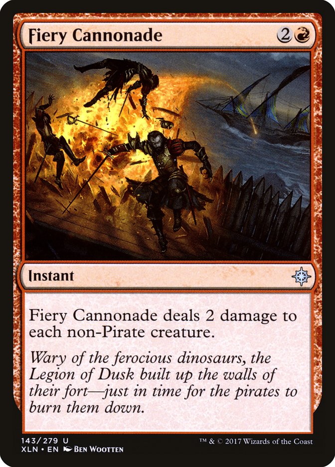 Fiery Cannonade [Ixalan] | Good Games Modbury