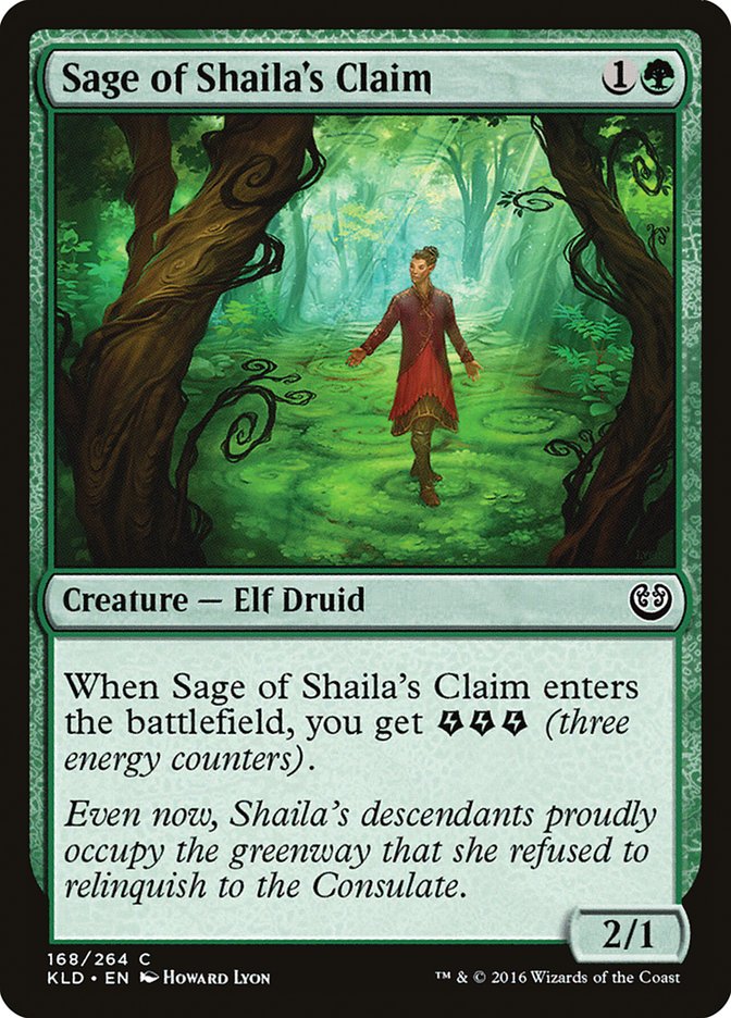 Sage of Shaila's Claim [Kaladesh] | Good Games Modbury