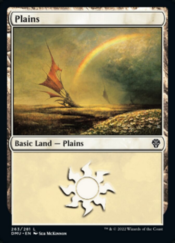 Plains (263) [Dominaria United] | Good Games Modbury