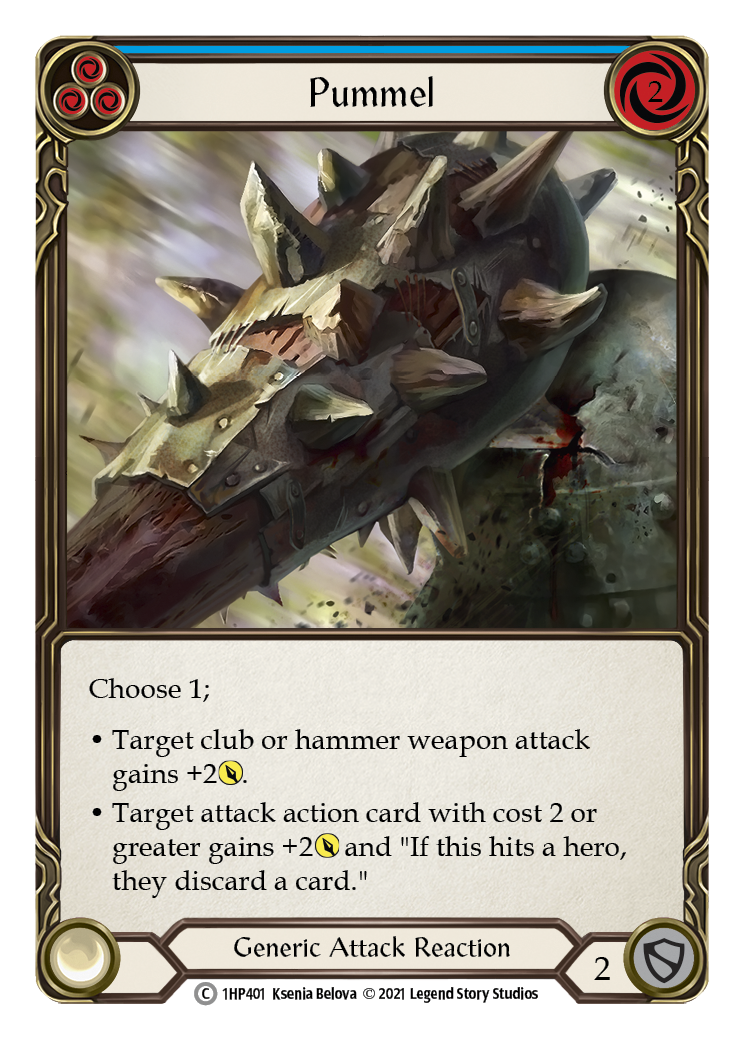 Pummel (Blue) [1HP401] (History Pack 1) | Good Games Modbury