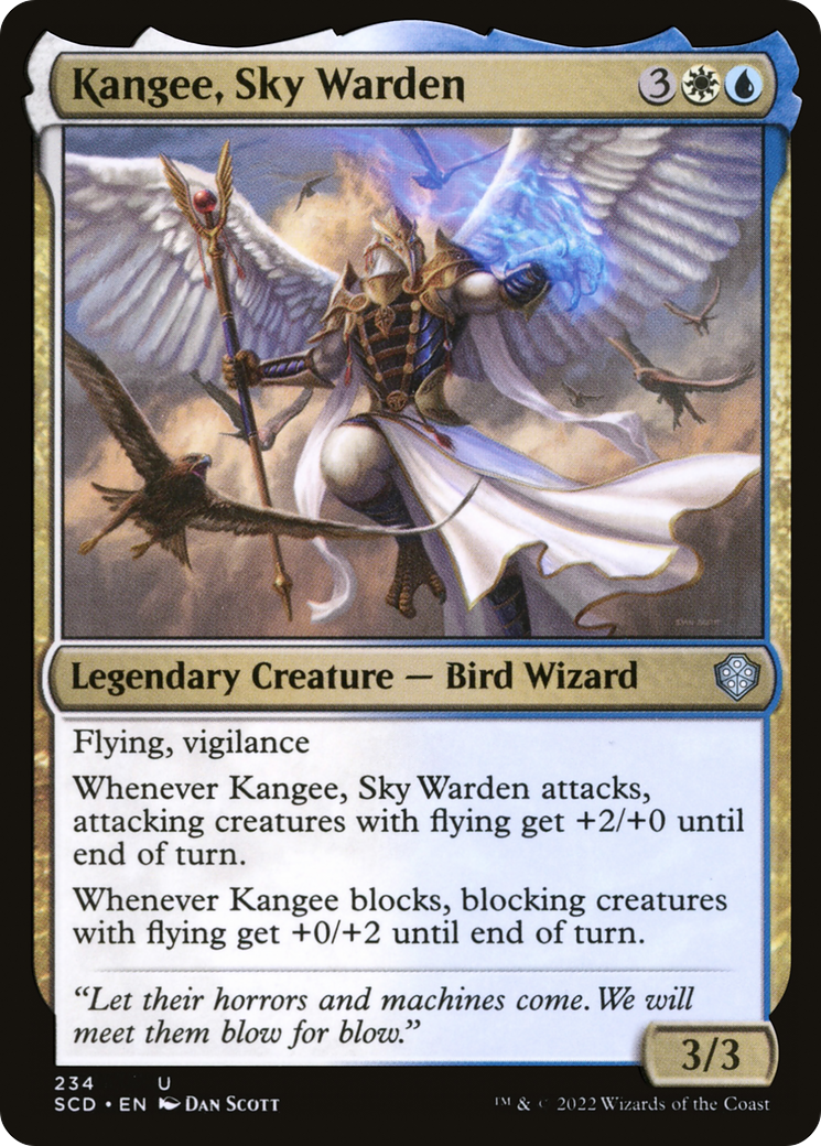 Kangee, Sky Warden [Starter Commander Decks] | Good Games Modbury