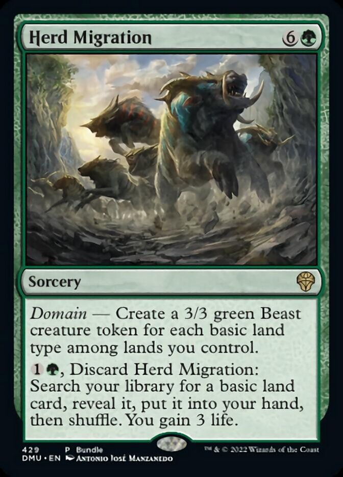 Herd Migration (Bundle) [Dominaria United] | Good Games Modbury