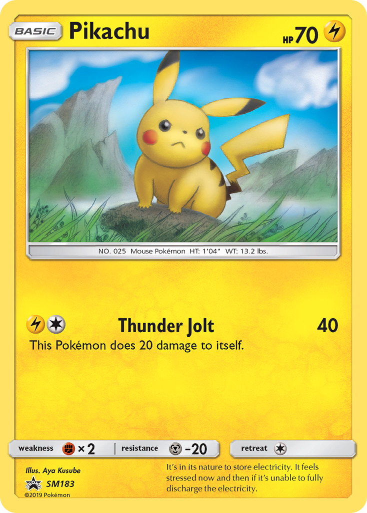 Pikachu (SM183) [Sun & Moon: Black Star Promos] | Good Games Modbury