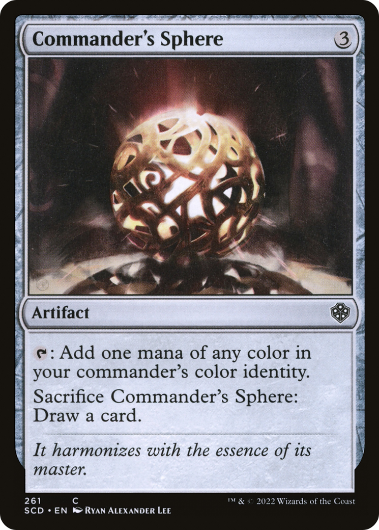 Commander's Sphere [Starter Commander Decks] | Good Games Modbury