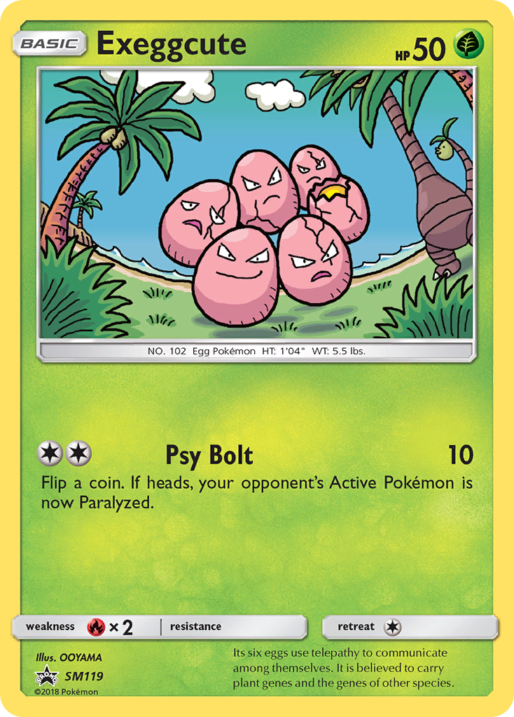 Exeggcute (SM119) [Sun & Moon: Black Star Promos] | Good Games Modbury