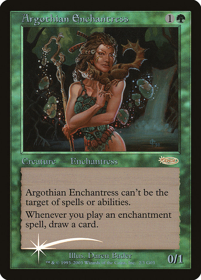 Argothian Enchantress [Judge Gift Cards 2003] | Good Games Modbury