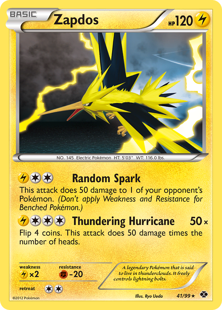 Zapdos (41/99) [Black & White: Next Destinies] | Good Games Modbury