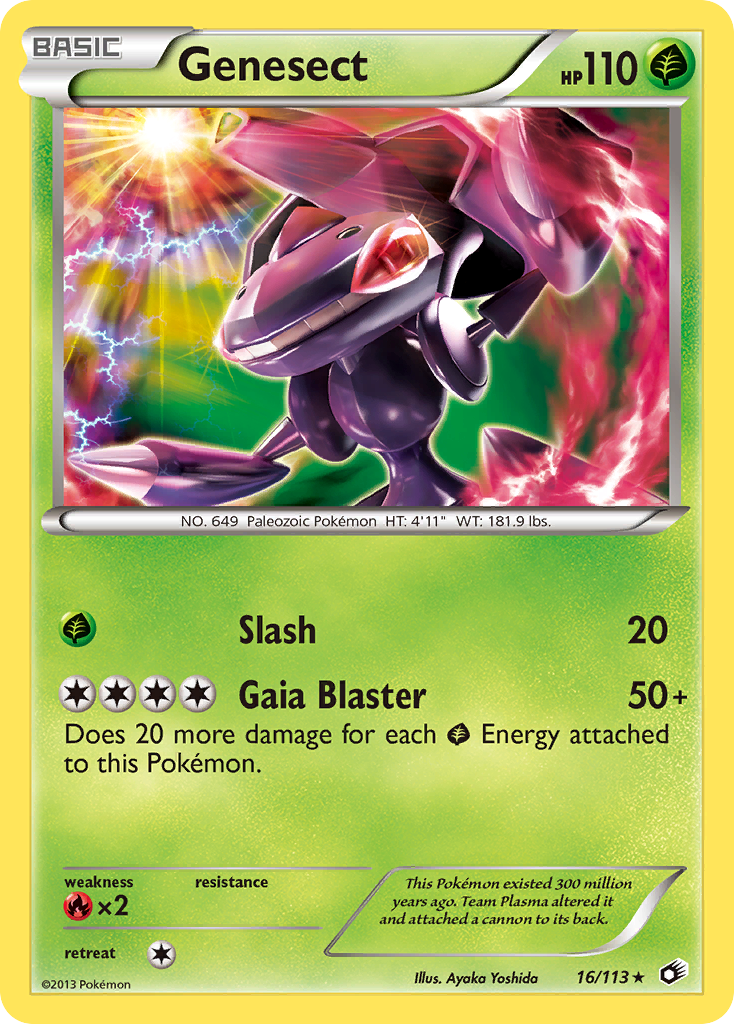 Genesect (16/113) [Black & White: Legendary Treasures] | Good Games Modbury