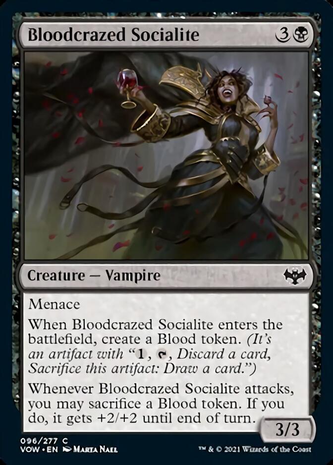 Bloodcrazed Socialite [Innistrad: Crimson Vow] | Good Games Modbury