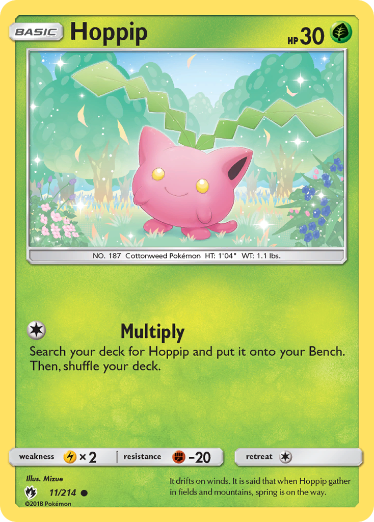 Hoppip (11/214) [Sun & Moon: Lost Thunder] | Good Games Modbury