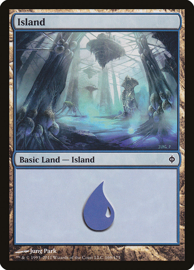 Island (169) [New Phyrexia] | Good Games Modbury