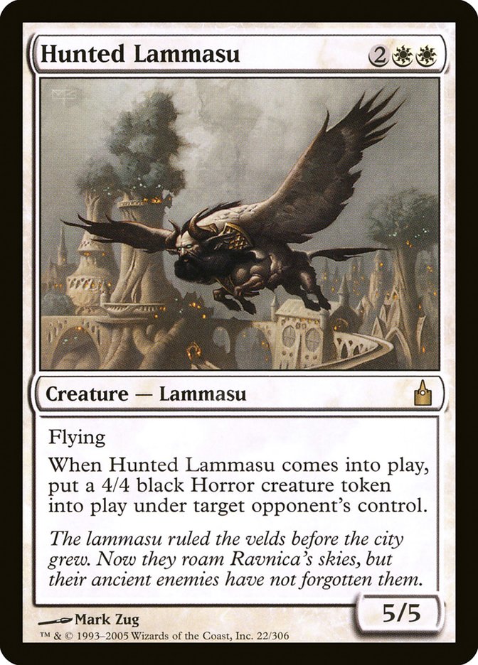 Hunted Lammasu [Ravnica: City of Guilds] | Good Games Modbury