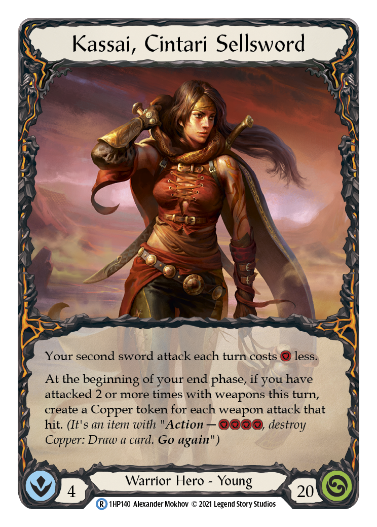 Kassai, Cintari Sellsword [1HP140] (History Pack 1) | Good Games Modbury