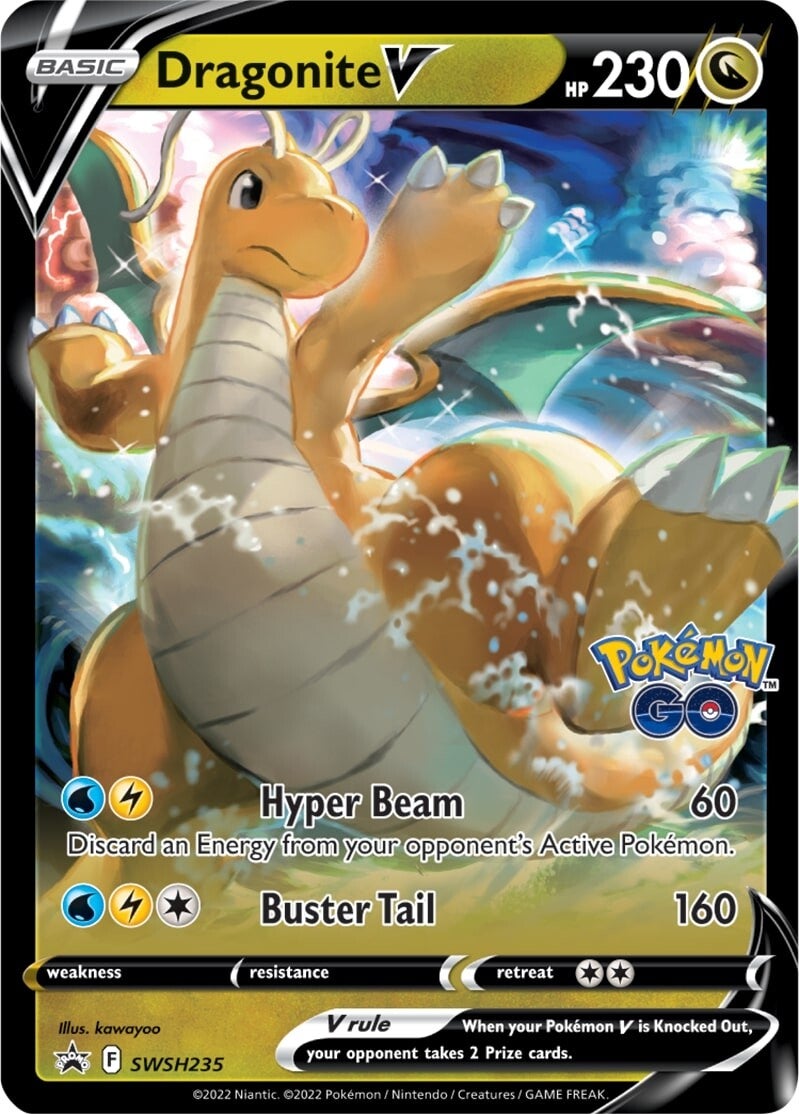 Dragonite V (SWSH235) [Sword & Shield: Black Star Promos] | Good Games Modbury