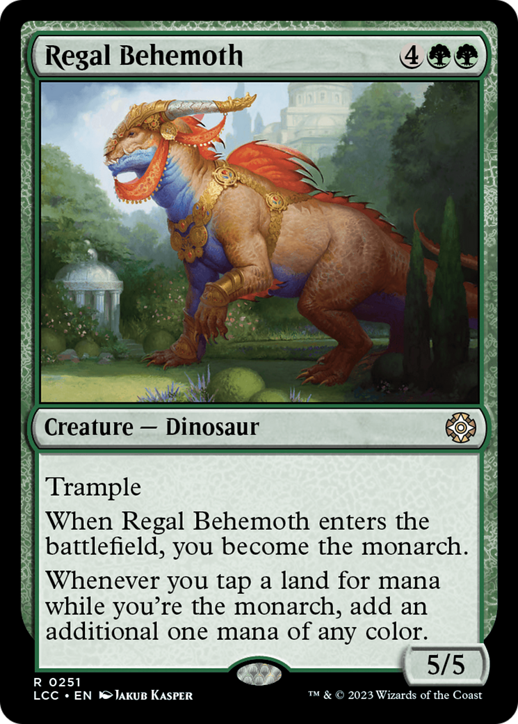 Regal Behemoth [The Lost Caverns of Ixalan Commander] | Good Games Modbury