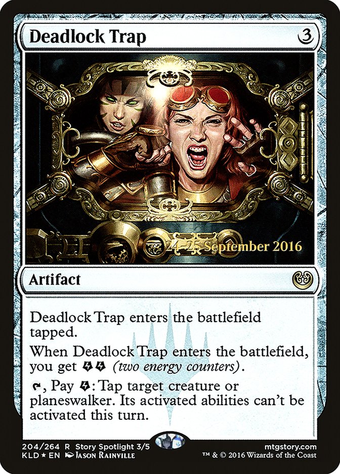 Deadlock Trap [Kaladesh Prerelease Promos] | Good Games Modbury