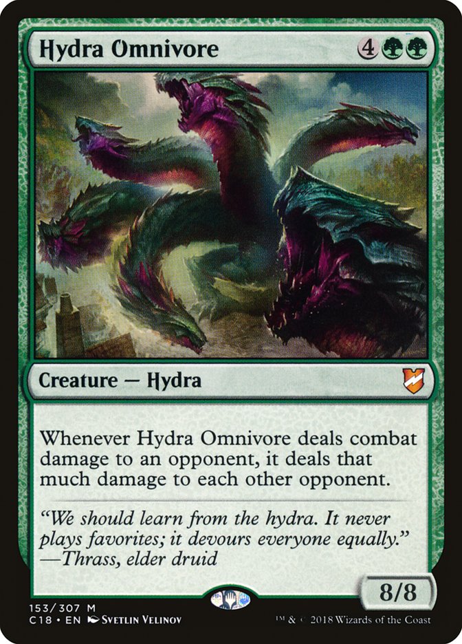 Hydra Omnivore [Commander 2018] | Good Games Modbury