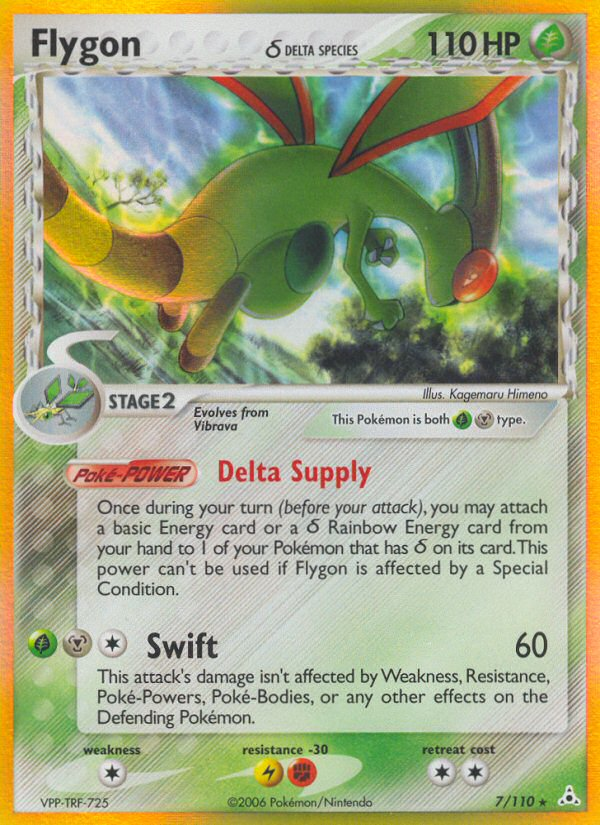 Flygon (7/110) (Delta Species) [EX: Holon Phantoms] | Good Games Modbury