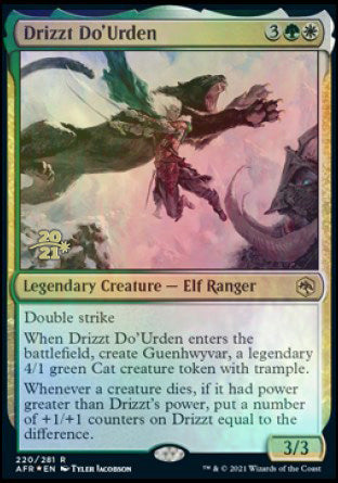 Drizzt Do'Urden [Dungeons & Dragons: Adventures in the Forgotten Realms Prerelease Promos] | Good Games Modbury