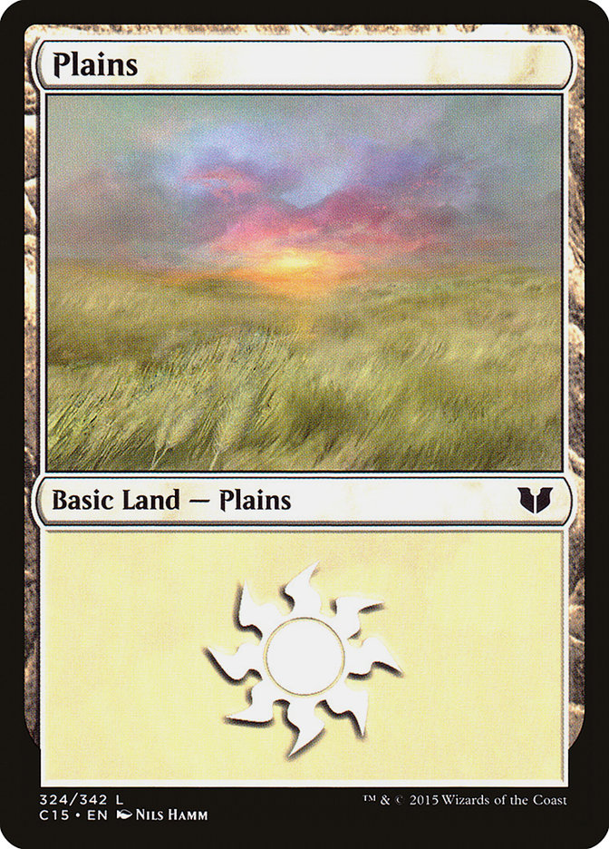 Plains (324) [Commander 2015] | Good Games Modbury