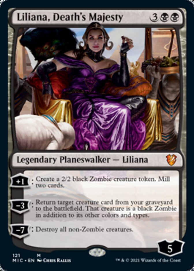 Liliana, Death's Majesty [Innistrad: Midnight Hunt Commander] | Good Games Modbury