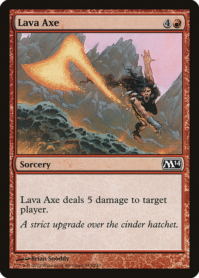 Lava Axe [Magic 2014] | Good Games Modbury