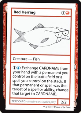 Red Herring (2021 Edition) [Mystery Booster Playtest Cards] | Good Games Modbury