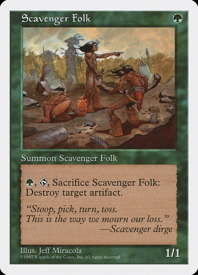 Scavenger Folk [Fifth Edition] | Good Games Modbury