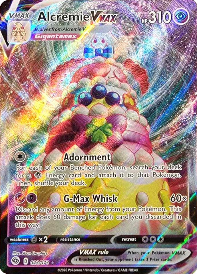 Alcremie VMAX (023/073) [Prize Pack Series One] | Good Games Modbury