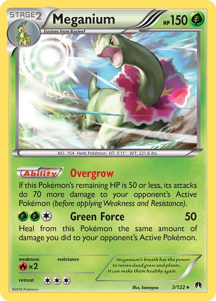 Meganium (3/122) [XY: BREAKpoint] | Good Games Modbury