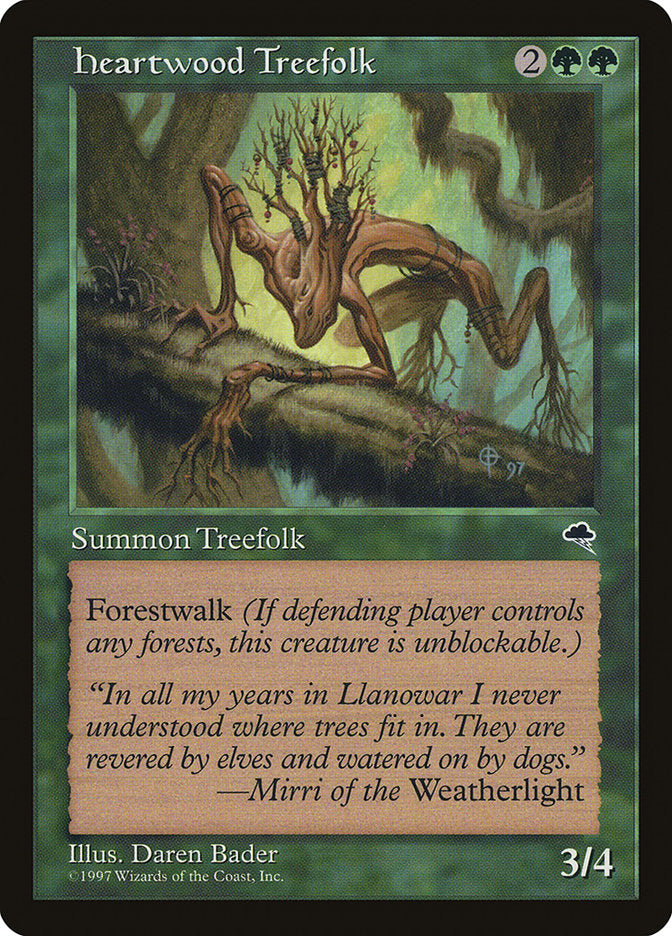 Heartwood Treefolk [Tempest] | Good Games Modbury